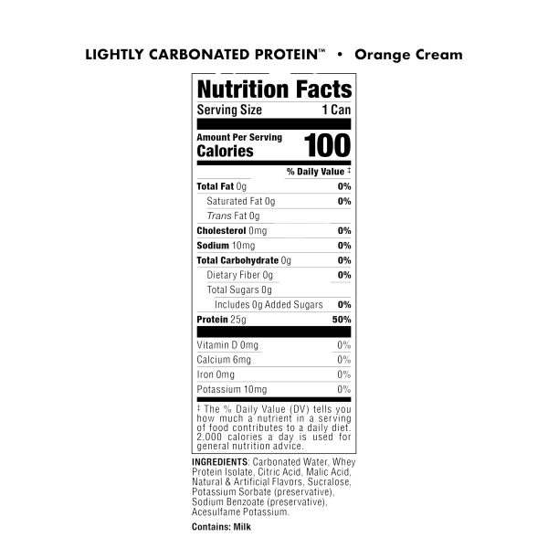 Bucked Up Lightly Carbonated Protein RTD
